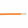 Sequel Wire & Cable 22 AWG, UL 1007 Lead Wire, 7 Strand, 105C, 300V, Tinned copper, PVC, Orange, Sold by the FT 2232A4T-0303AR210